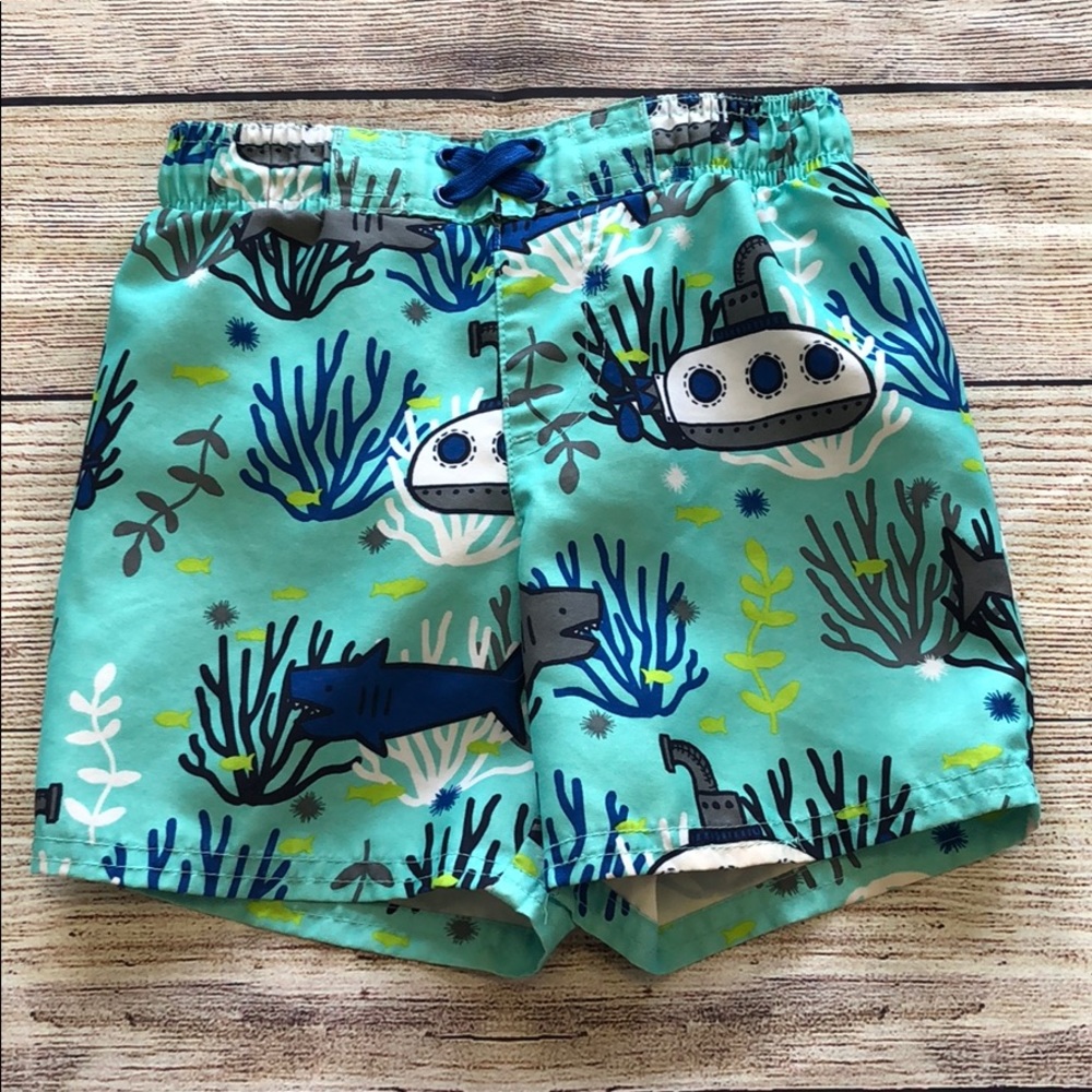 Boys Cat & Jack swimming trunks size 3t
